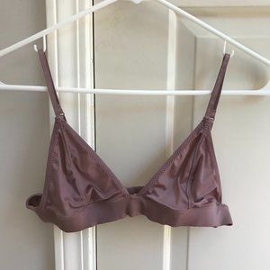 🎀 URBAN OUTFITTERS Dusty Rose Triangle BRALETTE 🎀